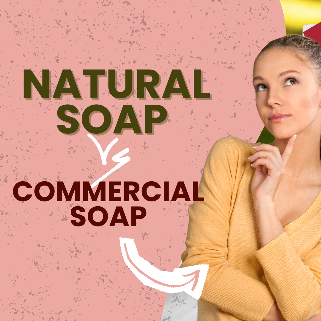 Why Choose Natural Handmade Soaps Over Commercial Bars?