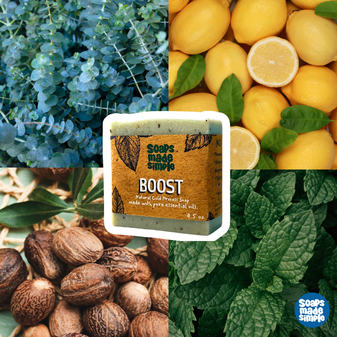 Start Your Day Fresh with Soaps Made Simple’s Boost Bar — The Energizing Mint Soap Your Skin Will Love