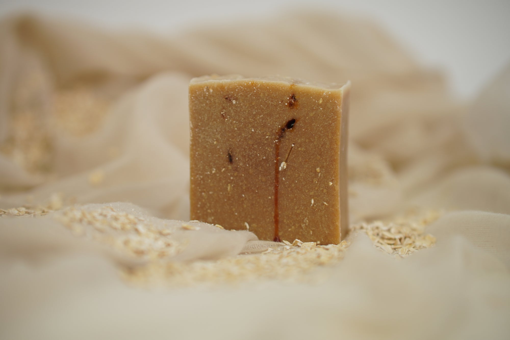 All-Natural Oats + Honey Bar Soap