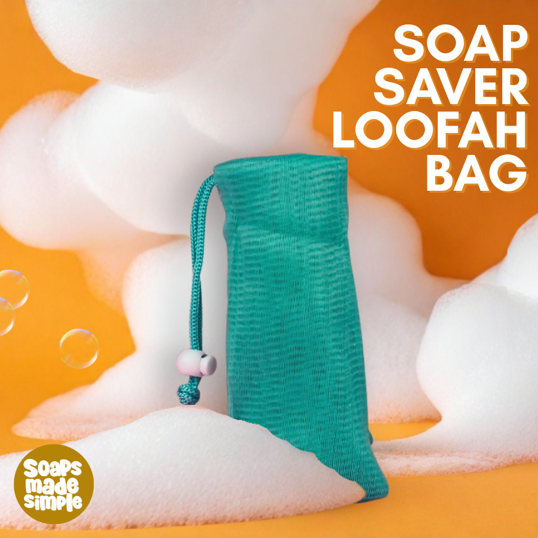 Soap Saver Loofah Bag