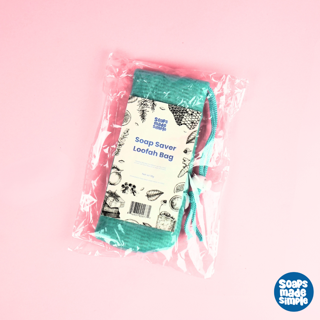 Soap Saver Loofah Bag
